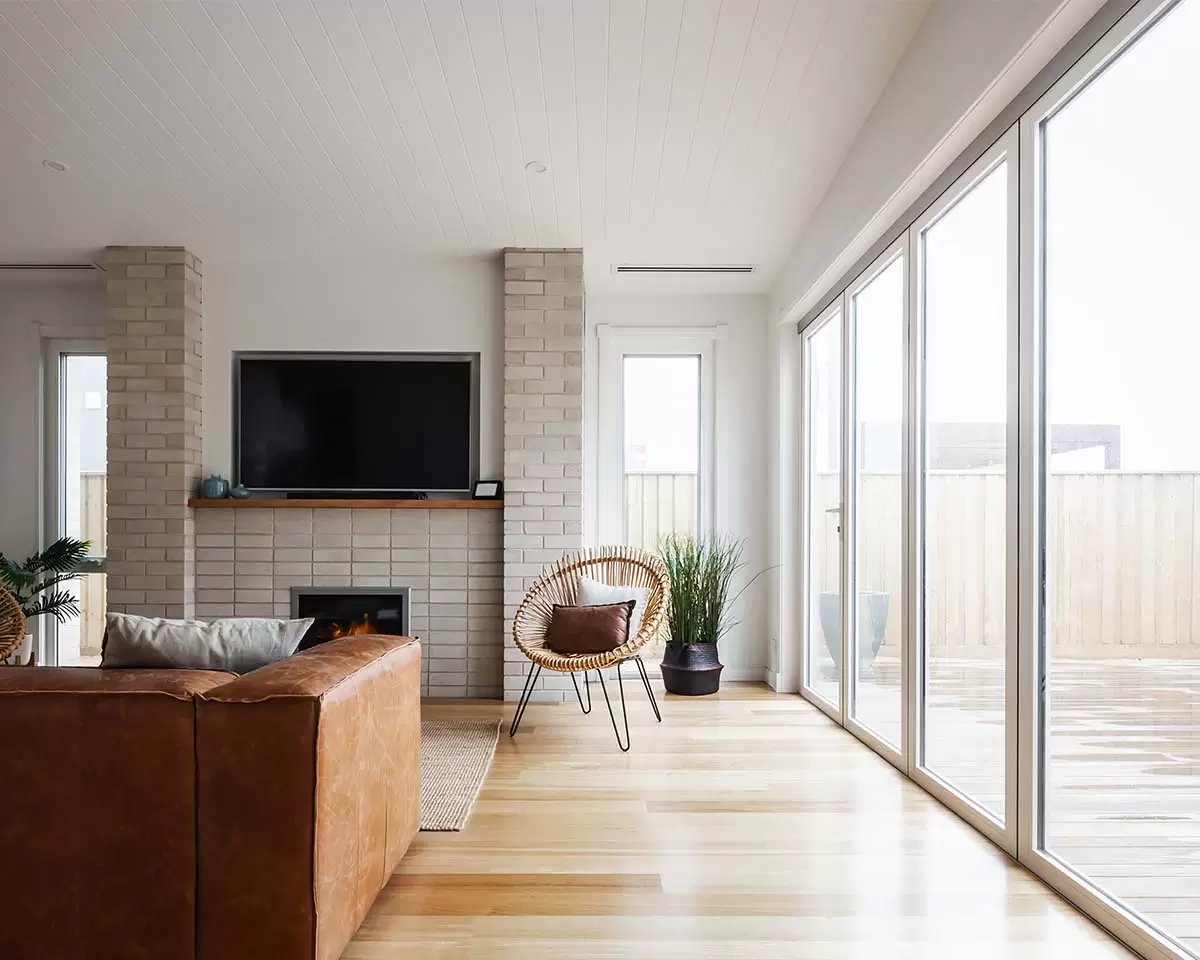 porte terrasse en aluminium